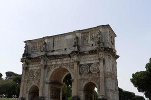 arc de titus à rome photo