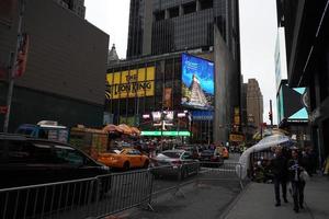 New York, États-Unis - 25 mai 2018 - Times Square plein de monde photo