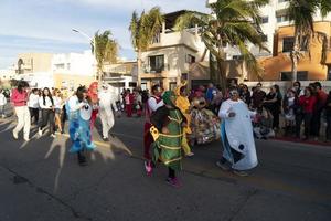 la paz, mexique - 22 février 2020 - carnaval traditionnel de baja california photo