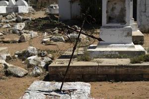 Vieux cimetière mexicain à el triunfo mining village baja california sur photo