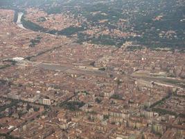 vue aérienne de turin photo