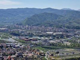 arquata scrivia vue aérienne panorama photo