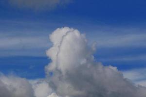 temps orageux et nuages sombres photo