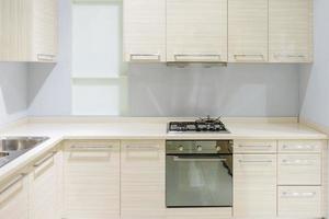 cuisine moderne beige photo