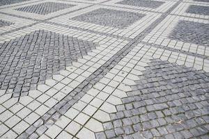 textures de trottoir de rue photo