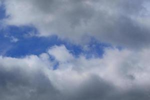 temps orageux et nuages sombres photo