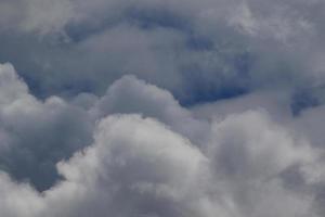 temps orageux et nuages sombres photo