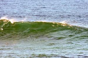 gros plan sur l'eau de mer photo