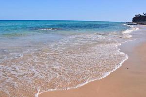 vue panoramique sur la plage photo