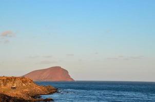 vue panoramique sur la côte photo