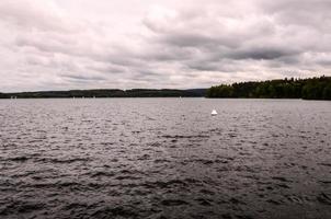 vue panoramique sur la côte photo