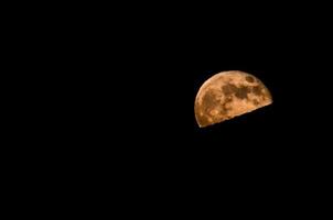 vue sur la lune photo