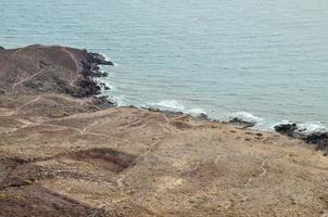 vue panoramique sur la côte photo