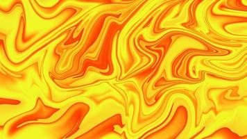 abstrait de vague de flamme de feu liquéfié de couleur rouge et jaune moderne photo