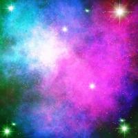fond d'espace nébuleuse galaxie étoilée photo