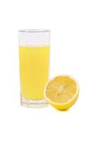 jus de citron frais photo