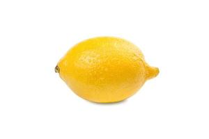 citron avec des gouttes d'eau photo