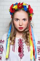 portrait de jeune femme ukrainienne photo