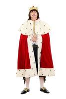 jeune homme en costume royal photo