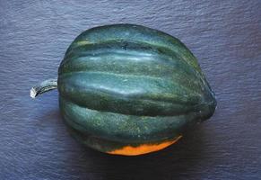 courge sur ardoise photo