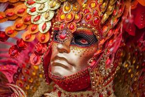 venise, italie - février 2019 carnaval de venise, tradition italienne typique et festivité avec masques photo