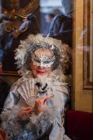 venise, italie - février 2019 carnaval de venise, tradition italienne typique et festivité avec masques photo