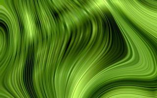 fond vert brillant abstrait futuriste. lignes ondulées vertes brillantes. texture de ligne déformée verte brillante. motif de ligne de vague vert brillant créatif. adapté au modèle, à la présentation, à l'affiche, à la couverture du livre. photo