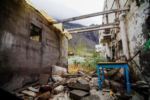 vue du site abandonné photo