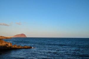 vue panoramique sur la côte photo