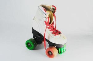 patins à roulettes isolés photo