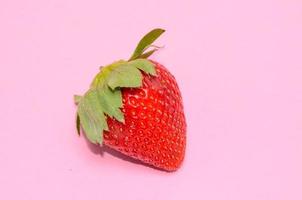 fraise isolée photo