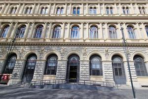 ancien bureau de poste de bologne bulding italie photo