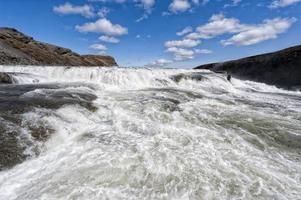 cascade de Gulfoss en Islande photo