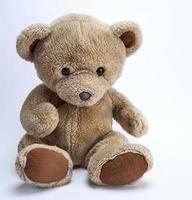 vieil ours en peluche marron photo