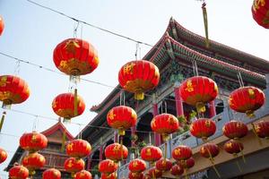 lanternes rouges chinoises