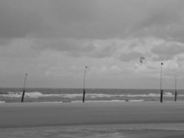 île de norderney dans la mer du nord photo