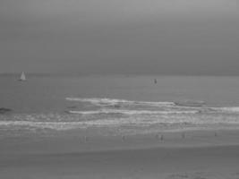 île de norderney dans la mer du nord photo