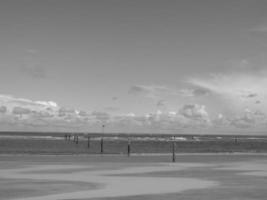 île de norderney dans la mer du nord photo