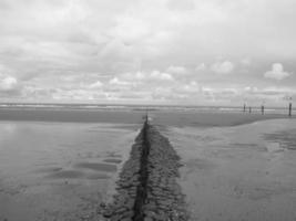 île de norderney dans la mer du nord photo