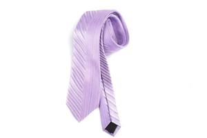 cravate violette isolé sur fond blanc photo