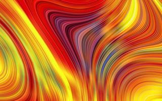 série de couleurs dynamiques. fond coloré abstrait futuriste. abstraction artistique avec des lignes ondulées colorées. textures de lignes déformées colorées. motif de ligne de vague multicolore créatif. photo
