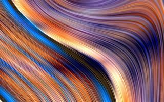 série de couleurs dynamiques. fond coloré abstrait futuriste. abstraction artistique avec des lignes ondulées colorées. textures de lignes déformées colorées. motif de ligne de vague multicolore créatif. photo