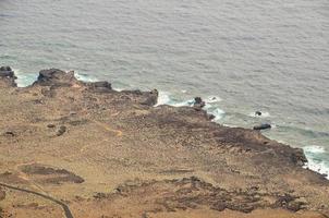 vue panoramique sur la côte photo