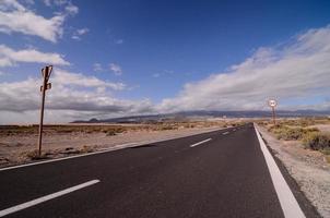 vue panoramique sur la route photo