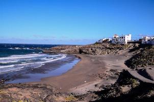 vue panoramique sur la côte photo