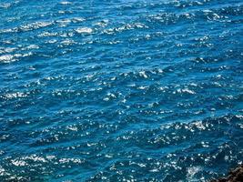 mer bleue calme photo