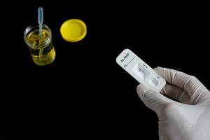 détection de drogues d'amphétamines dans l'urine photo