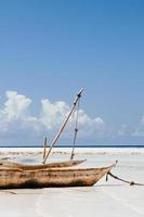 plage de muyuni, île de zanzibar, tanzanie photo