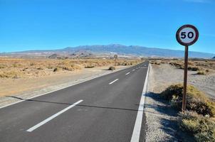 vue panoramique sur la route photo