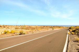 vue panoramique sur la route photo